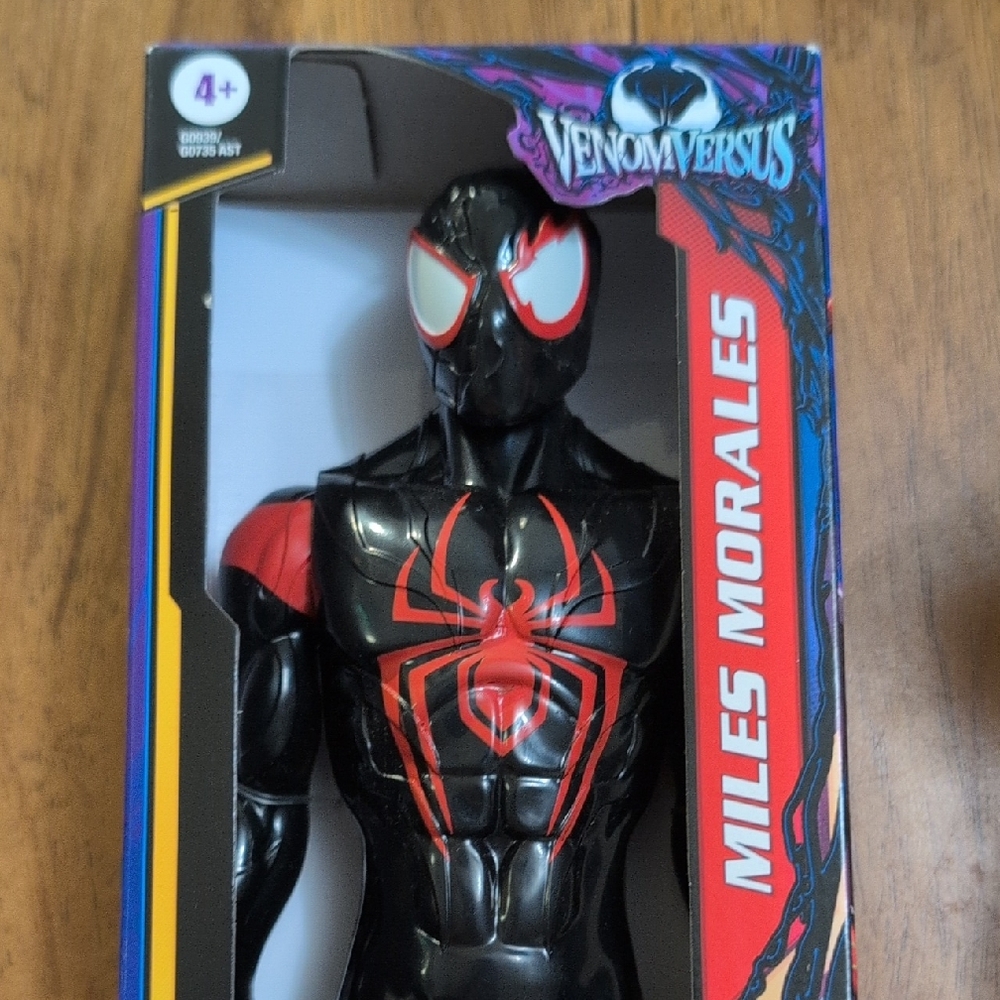 Miles Morales Action Figure - Black and Red